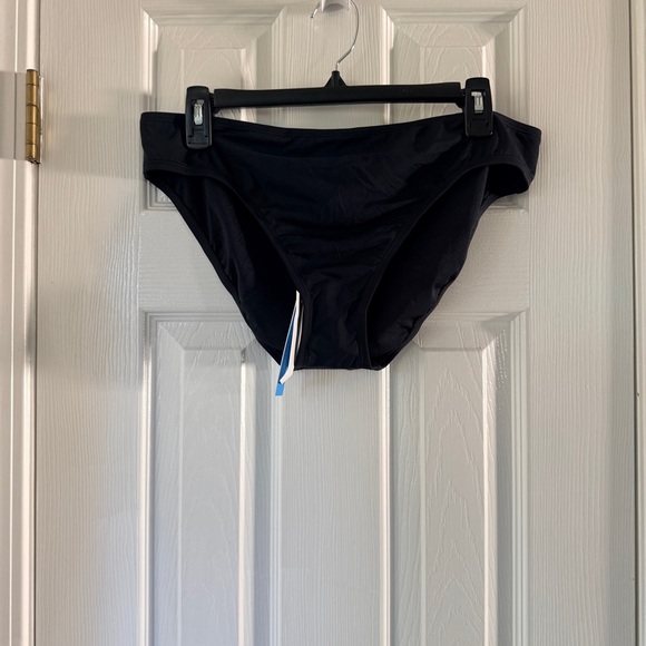 Blue Rod‎ Beattie Basic Hipster Bikini Bottom Black 12 - Picture 2 of 4